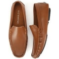 thumbnail image 5 of Mio Marino Threaded Leather Loafers for Men, 5 of 7