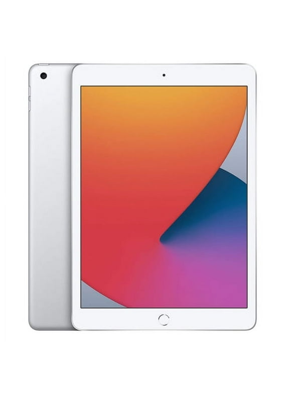 Restored Apple iPad 8 (8th Gen) 32GB Wi-Fi 10.2" Silver (2020) (Refurbished)