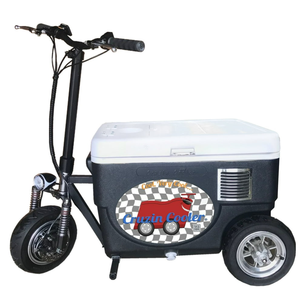 Cruzin Cooler CZHB SPORT Motorized Ice Chest Scooter, 13 MPH Top Speed