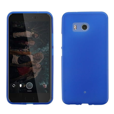 Insten Frosted TPU Rubber Candy Skin Case Cover For HTC U11, (Htc U11 Best Price)