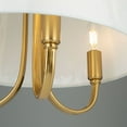 thumbnail image 6 of Artcraft Lighting - Rhythm - 3 Light Semi-Flush Mount In Traditional Style-14.2, 6 of 7