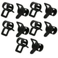 thumbnail image 1 of Unique Bargains 10 Pcs 6mm Spring Type Action Fuel Hose Pipe Low Pressure Air Tube Clip Clamp, 1 of 3