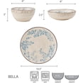 thumbnail image 2 of 12 Piece Dinnerware Set, Service For 4, Multicolor, 2 of 10