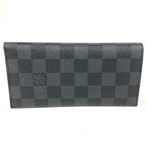 Pre-Owned LOUIS VUITTON N61236 Damier Graphite Porte Carte 16CC Business Card... (Good)