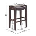 thumbnail image 5 of TIFFIN STUDDED COUNTERSTOOL SET OF 2, 5 of 5