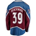 thumbnail image 3 of Men's Fanatics Mackenzie Blackwood Burgundy Colorado Avalanche Home Breakaway Jersey, 3 of 3