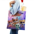thumbnail image 4 of Superkitties / Super Kitties Bolso de tela con estampado de lienzo para mujer, bolsa de compras reutilizable y estética, con cremallera interior, regalo para mujer,40*40cm., 4 of 6