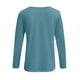 thumbnail image 5 of Camisas para mujer,Camiseta de manga larga estampada para mujer, blusa informal de cuello redondo, poliéster, cierre de cremallera, ideal para uso diario y en casa, sopatenor, 5 of 9