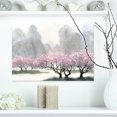 thumbnail image 1 of Flowering Trees at Spring - Landscape Art Print Canvas, 1 of 3