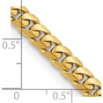 thumbnail image 6 of 14K Yellow Gold 5mm Solid Miami Cuban Chain (26 X 5) Made In South Africa dcu160-26, 6 of 6