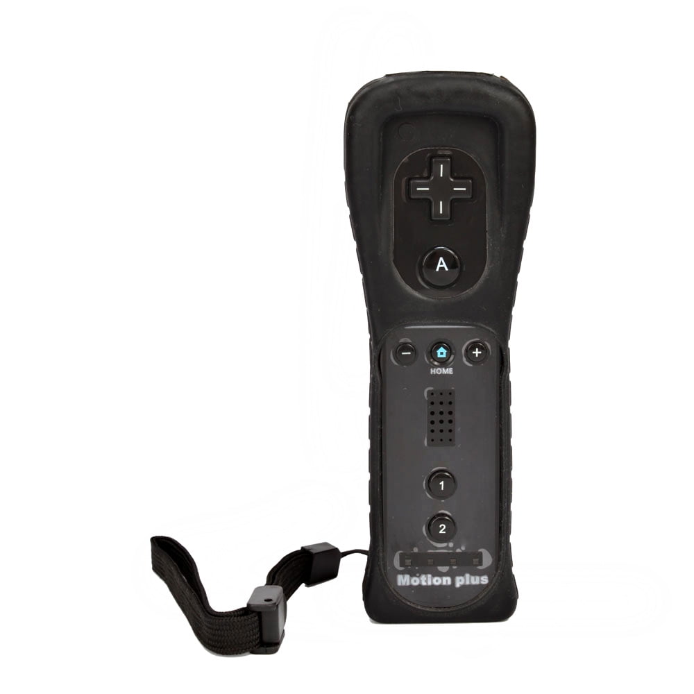 Builtin Motion Plus Sensor Game Controller with Wrist Strap Compatible with Nintendo Wii & Wii