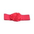 thumbnail image 3 of Women's Floral Elastic Dress With Decorative Floral Wide Waistband Very Long Belt Mens Belts Casual Belts for Dresses Vintage Belts for Men Wide Belt Mens Leather Belt Reversible Color Leather Belts, 3 of 3