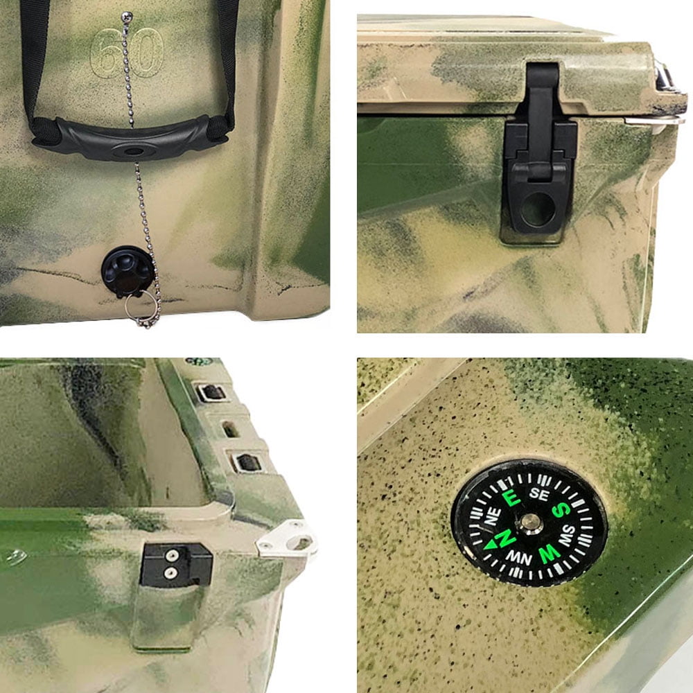 Xspec  60 Quart Roto Molded High Performance Camping Cooler Ice Chest | Pro