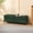 Green, variant on NEW 49.21" Wide Upholstered Velvet Storage Soft Bench Footstool Ottoman End of Bed with Metal Legs, Foot Rest for Living Room, Entryway and Bedroom. Beige