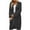 Dark Gray, variant on qucoqpe Womens 2025 Fashion Open Front Long Sleeve Knitted Cardigans Sweaters Coats with Pockets