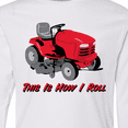 thumbnail image 4 of Inktastic This Is How I Roll Mower Long Sleeve Youth T-Shirt, 4 of 5