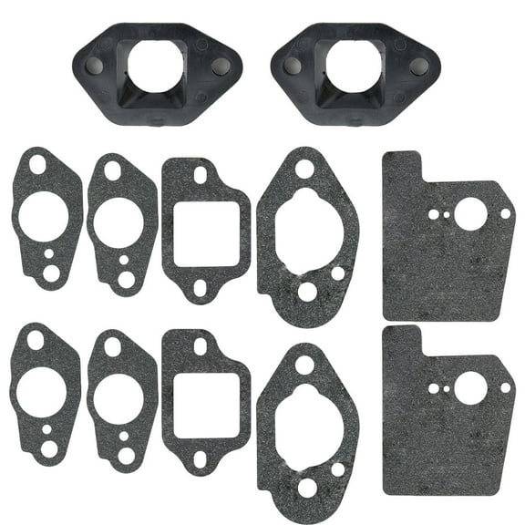 Fule 2 sets GCV135 Carburetor Insulator Gasket for Honda GCV190 GSV190 GCV160A Engine