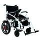 thumbnail image 1 of Silla de Ruedas de Movilidad con Batería Eléctrica, Liviana y Plegable, Motorizada de Largo Alcance, Dos Potentes Motores, Segura para Viajar, Marco Blanco Asiento Negro Bangeran HerculesLite, 1 of 8