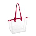thumbnail image 1 of Logo Chaise 001-65P-RED Sac Transparent de Stade, Rouge Uni, 1 of 1