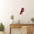 thumbnail image 5 of ZHONGYUTONG Black Women Wine Wall Art Wine Glass Canvas Prints African Girl Drink Pictures for Kitchen Bar Dining Room Decor Framed (16.00" x 24.00"), 5 of 5