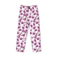 thumbnail image 4 of Xecao Orchids Flowers Men's Straight Lounge Pajama Pants: The Ultimate in Comfortable Sleepwear, 4 of 9