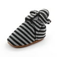 thumbnail image 6 of MHZLDYZ Baby Boy Shoes Warm Stay Winter Infant Girl Baby Shoes Crib Fleece Boy Slipper Non-Slip On Bootie Baby Shoes Toddler Shoes Girl Kids Shoes Toddler Girl Shoes(Black,6-9 Months), 6 of 6