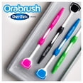 thumbnail image 6 of Orabrush Tongue Cleaner with Built-in Scraper, Fights Bad Breath, Soft Bristles, 1 Count (Pack of 4), 6 of 13