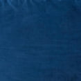 thumbnail image 4 of Olio 70 Inch Bean Bag- Round- Foam Filling- Velvet Upholstery- Navy Blue, 4 of 6