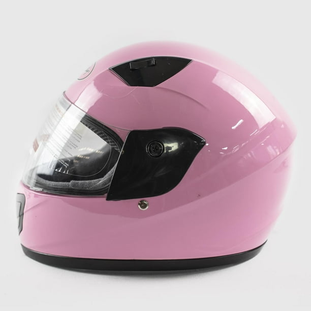 Casco Moto Nina Infantil Rosa Talla S Rosa Kinlley Y001 ABS Walmart en linea