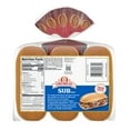 thumbnail image 5 of Oroweat Sub White Rolls, 6 count, Sandwich Rolls, 15 oz Bag, 5 of 7