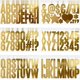 thumbnail image 2 of 500 Piezas 30 Hojas de Pegatinas de Letras Pegatinas de Letras del Alfabeto de 2,5 Pulgadas Letras Autoadhesivas para Tablón de Anuncios Buzón Puerta Aula Decoración del Hogar, 2 of 2