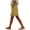 Yellow, variant on BLVB Bermuda Shorts for Women Summer Casual Lace Elastic Waist Drawstring Cute Lounge Shorts Beach Vacation Outfits