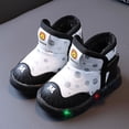 thumbnail image 2 of Girls Winter Solid Color Polka Dot Snow Boots Warm and Comfortable Boots, 2 of 5