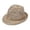 Khaki, variant on Headwear For Womens Mens Breathable Denim Hat For And Summer Sun Hat Mesh Fisherman Cap Casual Street Jazz Style Fashion Head Accessory Beige