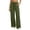 Army Green, variant on Vixolx Baggy Sweatpants for Women Straight Stretchy Solid Color Casual Sports Trousers Wide Leg Pants with Pocket
