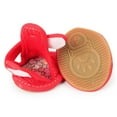 thumbnail image 2 of UDIYO 1Pcs Pet Shoes Solid Color Anti-Skid Rubber Sole Dog Sandals Shoes for Outdoor, 2 of 3