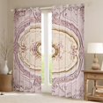 thumbnail image 2 of Manfei Rustic Flower Floral Blackout Curtains Set of 2 (52x84 Each), Romantic Plum Rose Window Curtains, Teens Girls Adult Female Curtains and Drapes, Curtains and Drapes Room Decor, 2 of 6