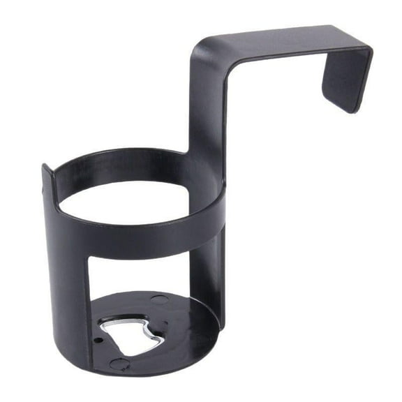 Universal Car Cup Holder with Door Mount Hook, Adjustable Fit for Bottles & Drinks, Easy Installation