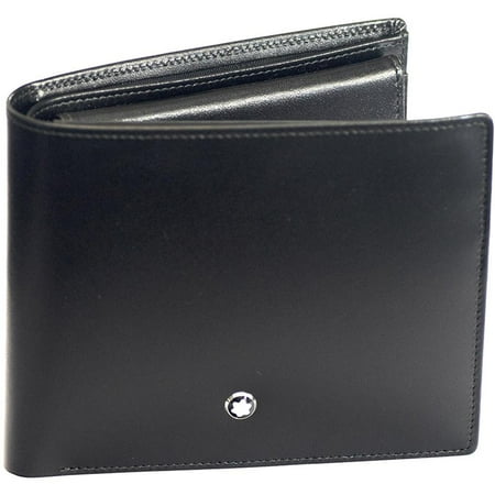 Mont Blanc Meisterstuck Wallet - BRAND NEW GENUINE MONTBLANC MEISTERSTUCK BLACK LEATHER WALLET 10CC 05524
