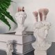 thumbnail image 3 of Portalápices creativo de resina, escultura de David, retrato, estatua, Caja de almacenaje para brochas de maquillaje, jarrón para maceta, arte artesanal, decoración de jardín JM, 3 of 5
