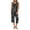 A Black, variant on Womens Pajamas Soft Sleeveless Tank Top and Capri Pants with Pocket S Sets Sky Blue Lounge Sets for Women XL