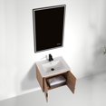 thumbnail image 4 of Blossom 24" Bathroom Vanity with Sink, Wall-Mount Ceramic Basin, Classic Oak Finish, Soft-Close Doors, 4 of 8