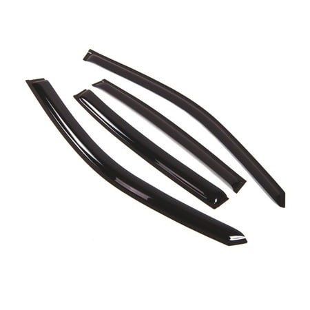 - TuningPros DGWV-016 Outside Mount Window Visor Deflector Rain Guard Smoke Tinted 4 Pcs Set For 1997-2005 Buick Park Avenue