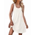 thumbnail image 1 of Traje de baño Coverup AI'MAGE Hollow Out de ganchillo blanco S-3XL para mujer, 1 of 4