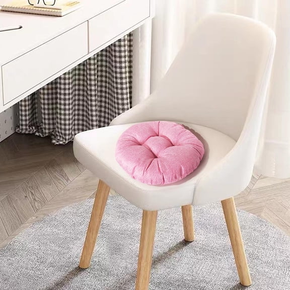 sruoe Seating Cushions, Seat Pads for Kitchen Chairs, Cushion Seat Pads, Chair Cushions, Round Thickened Soft Stool Cushion, Indoor Outdoor Seat Pad for Home, Dining, Office