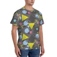thumbnail image 5 of Rocae Geometric for Men's Moisture-Wicking Crew Tee - T-Shirt for Sports, Outdoor Activities, and Casual WearLarge, 5 of 9