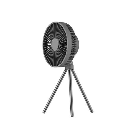 

Tripod Fan USB Charging Outdoor LED Ceiling Fan Portable Desktop Student Dormitory Silent Fan Light