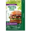 MorningStar Farms Cheezeburger Veggie Burgers, Vegan Plant Based Protein, 16 oz, 4 Count (Frozen)