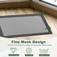 thumbnail image 4 of ZOUSSIQI 5 Pcs Magnetic Floor Vent Covers, Floor Register Cover PVC Mesh Air Vent Screen Filters, Great for Home Floor, Wall, Ceiling, Catch Debris Hair Dust (Black, 11-Inch x 7-Inch) CA919-88530, 4 of 5