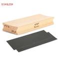 thumbnail image 1 of Mosiee 1 Set Guitar Radius Two-Way Sanding Block For Guitar Bass Fret Leveling Luthier Tool Sanding Block With 2Pcs 600 Grit Sandpaper, 1 of 9